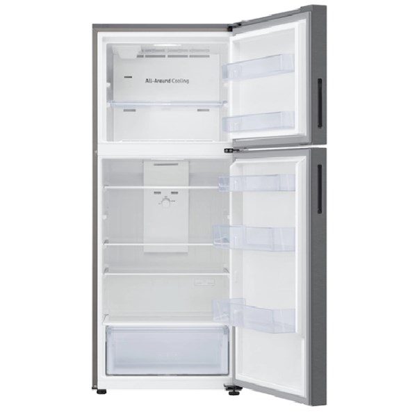 15.6 cu ft Top Freezer Stainless Refrigerator - Mycitystee