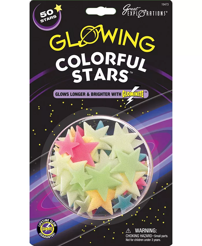 Areyougame Glowing Colorful Stars - Mycitystee