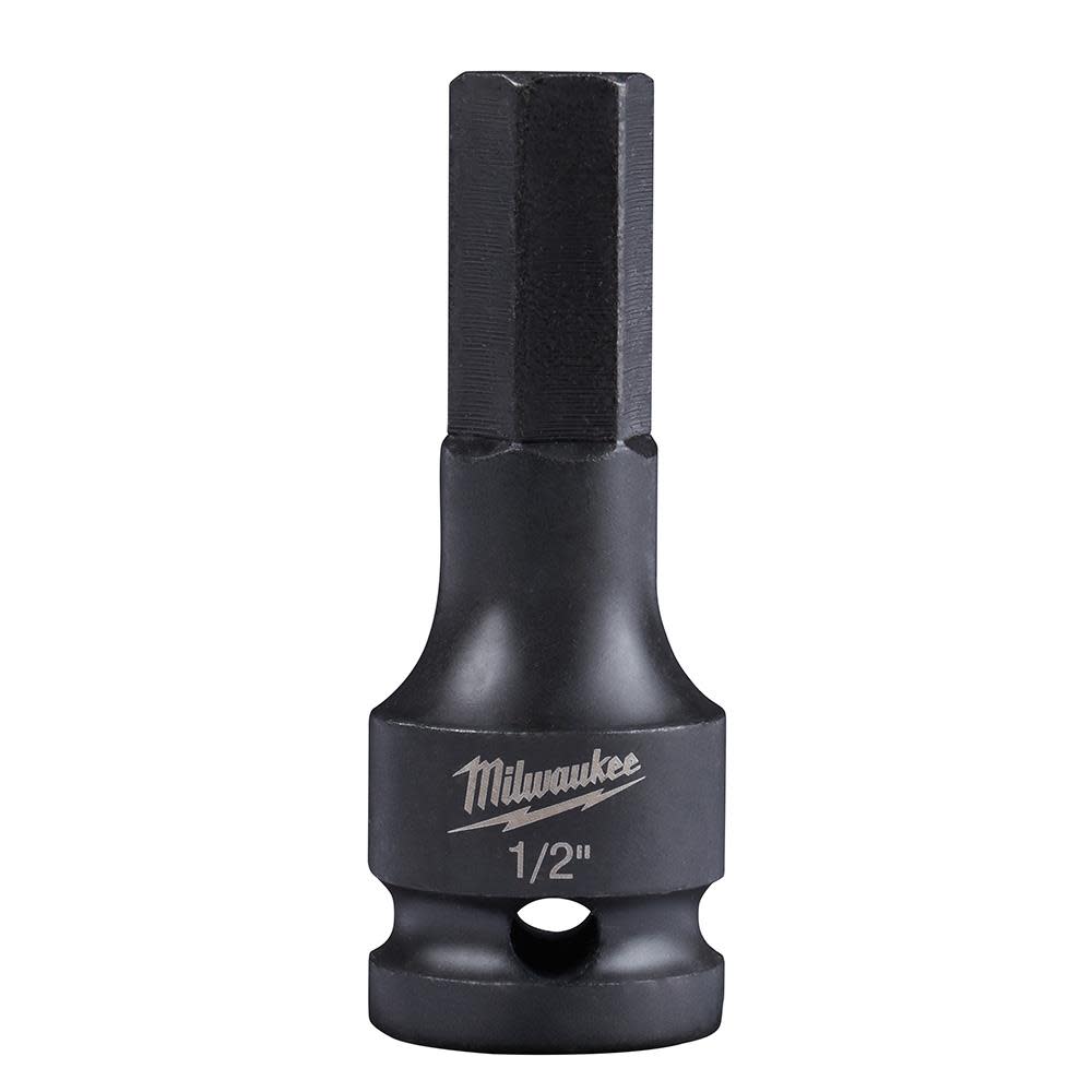 Milwaukee SHOCKWAVE Lineman's 1/2 in. Drive 1/2 in. Hex Bit Socket 49-66-5144 from Milwaukee - Mycitystee