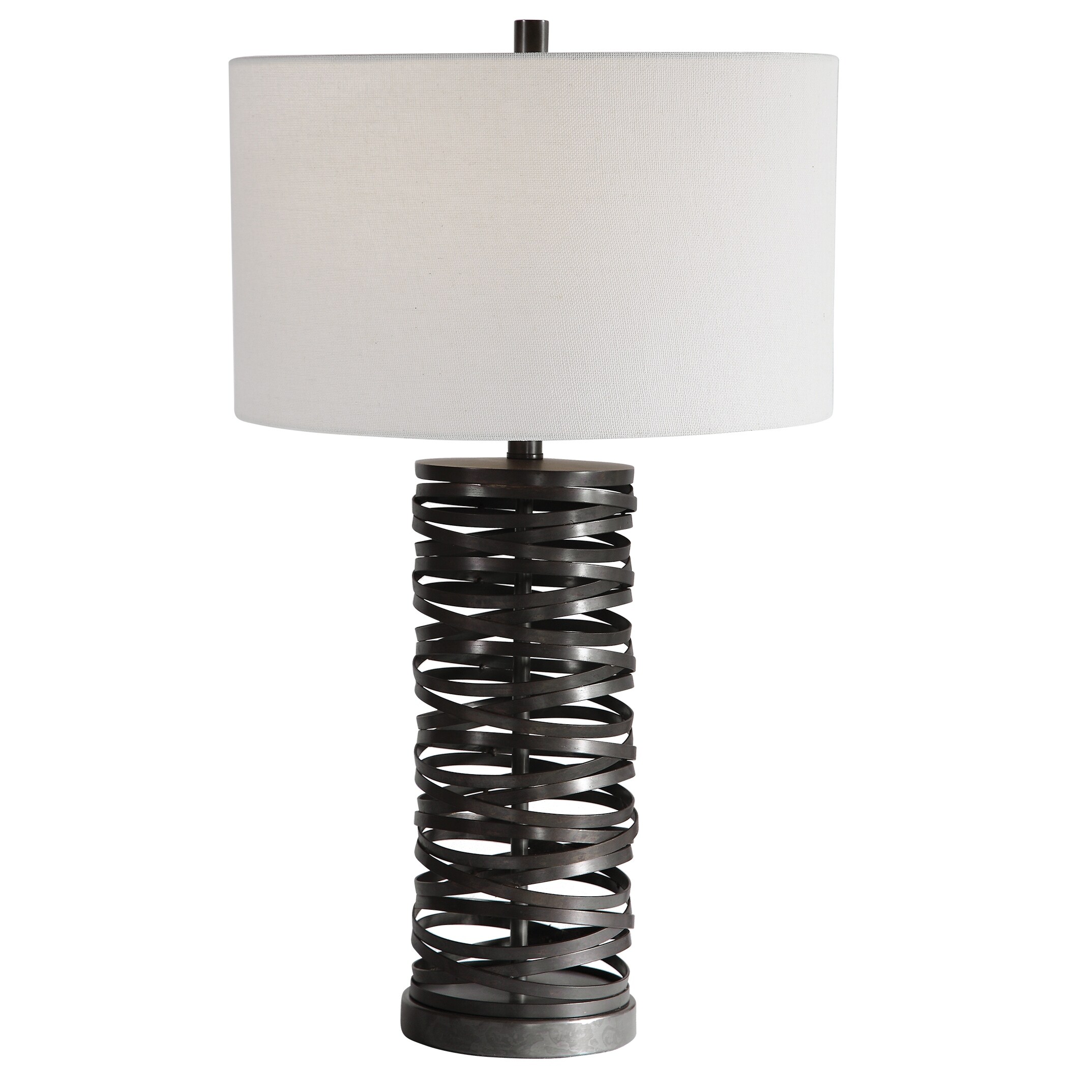 Uttermost Alita Rust Black Table Lamp - Mycitystee