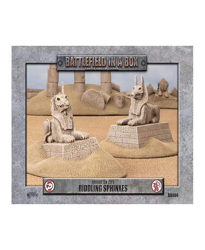 Gale Force Nine Battlefield In A Box Forgotten City Riddling Sphinxes - Mycitystee