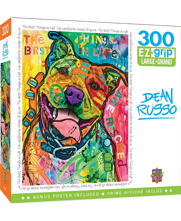 MasterPieces Puzzles Dean Russo - The Best Things in Life 300 Piece Puzzle By Dean Russo - Mycitystee