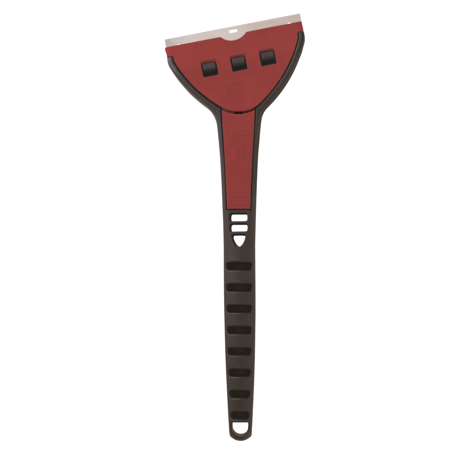 Hyde 4 in. W Black Steel Shaver/Scraper - Mycitystee