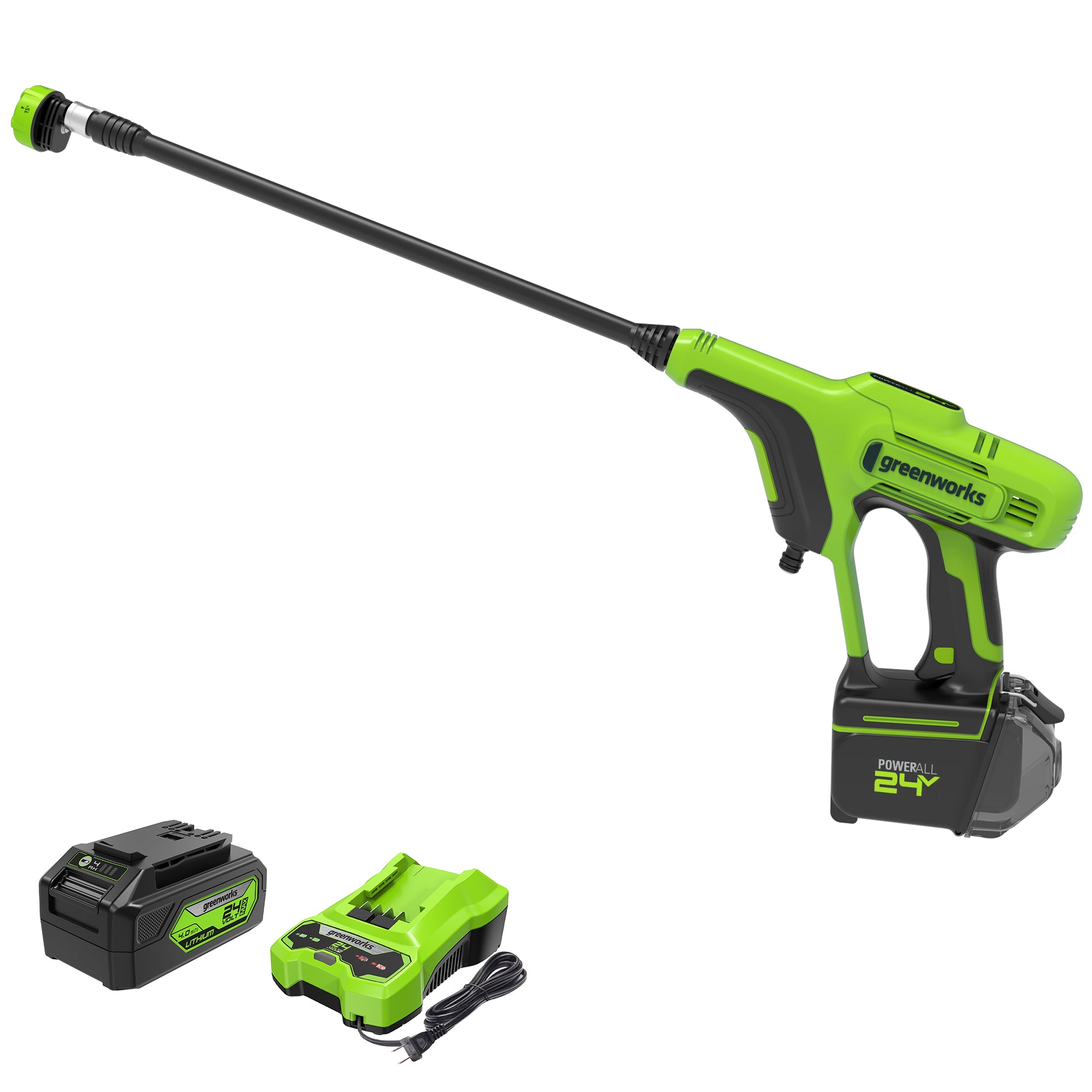 24V 600-PSI Cordless Power Cleaner w/Battery  Charger | Greenworks - Mycitystee