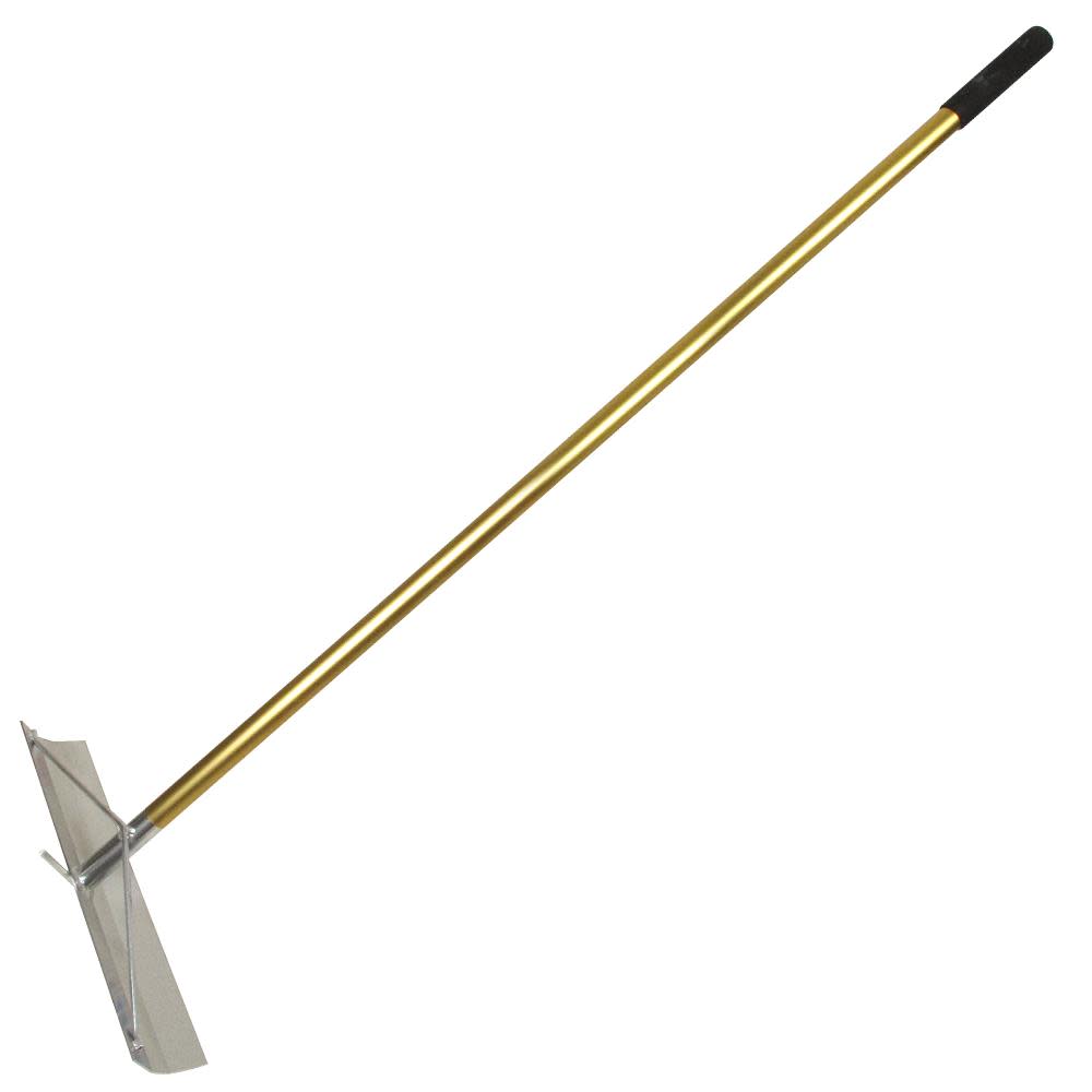 19-1/2 In. x 4 In. Gold Standard Aluminum Concrete Placer with Hook - Mycitystee