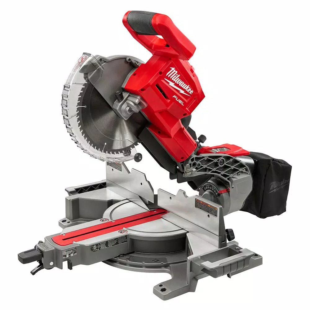 Milwaukee M18 FUEL 18-Volt Lithium-Ion Brushless Cordless 10 in. Dual Bevel Sliding Compound Miter Saw (Tool-Only) and#8211; XDC Depot - Mycitystee