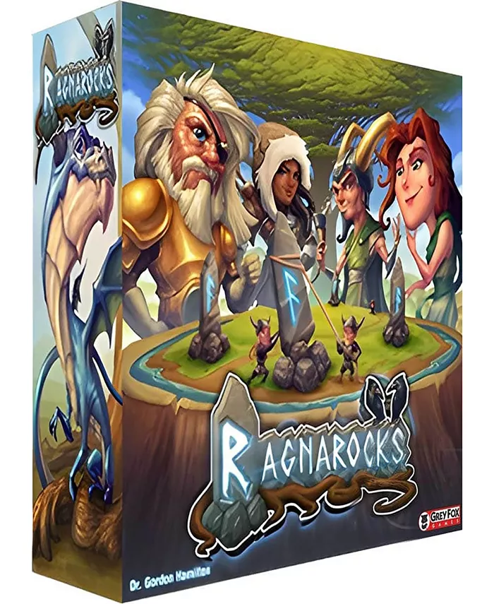 Grey Fox Games Ragnarocks 2 Player Area Control Game - Mycitystee