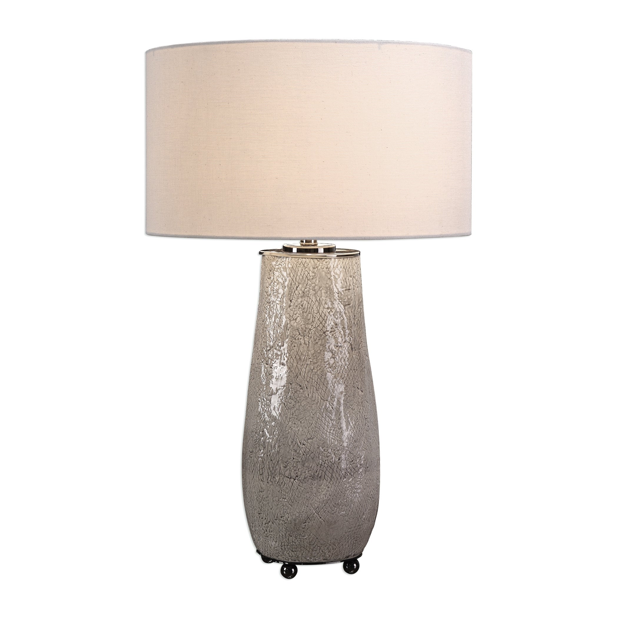 Uttermost Balkana Aged Grey 1-light Table Lamp - Mycitystee