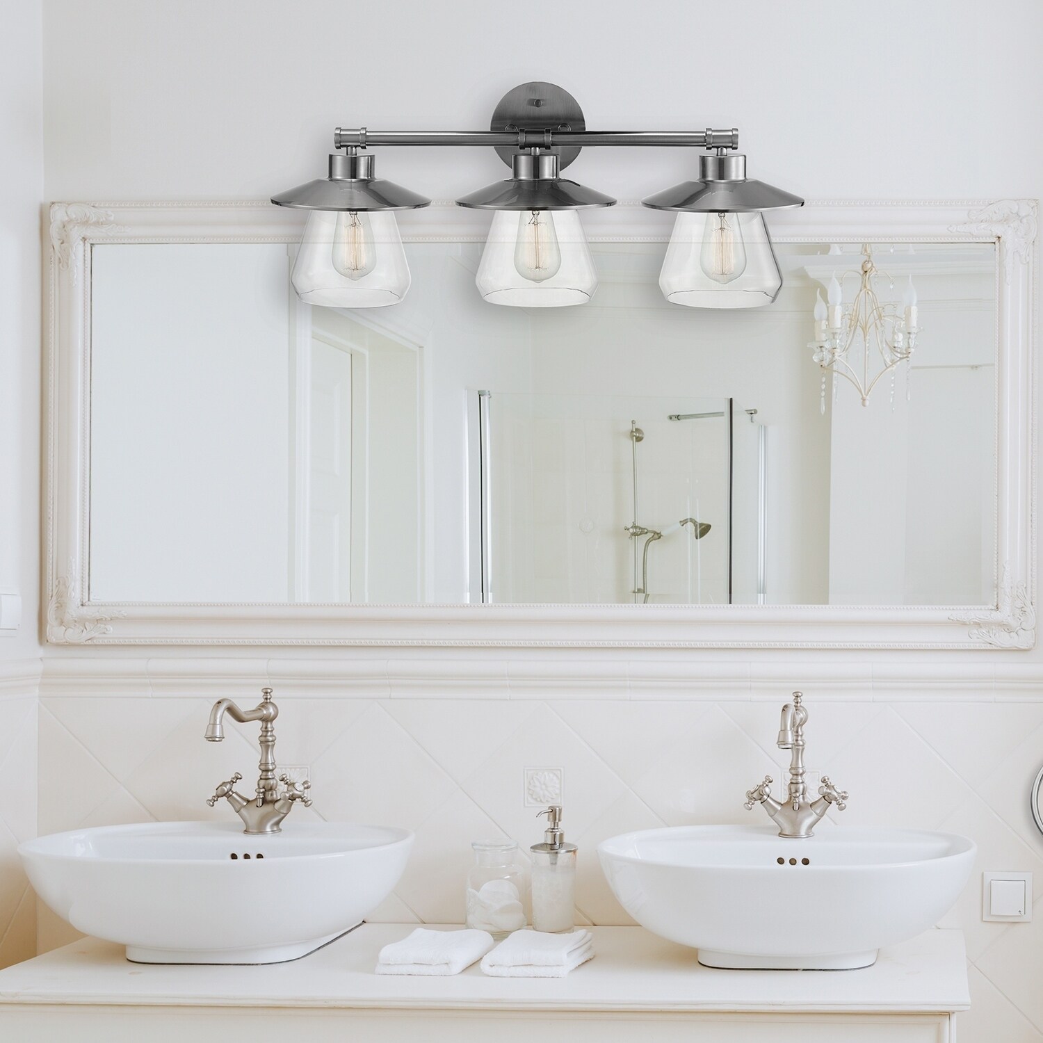 Porch and Den Del Puente 5-piece Vanity Light and Bathroom Accessory Set - Mycitystee