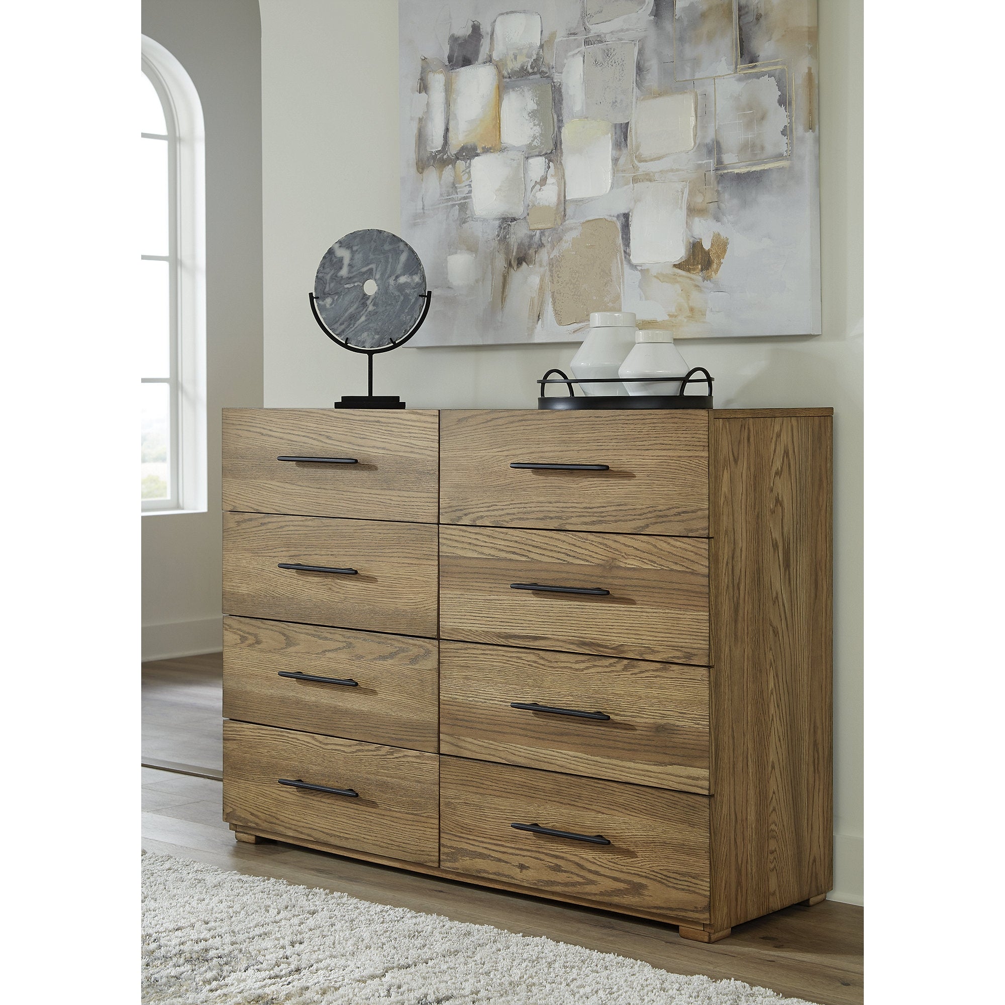 Signature Design by Ashley Dakmore Brown/Beige Dresser - - 37450991 - Mycitystee