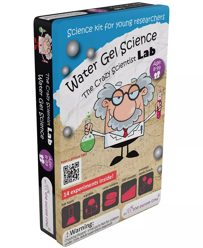 The Purple Cow the Crazy Scientist Lab - Water Gel Science - Mycitystee
