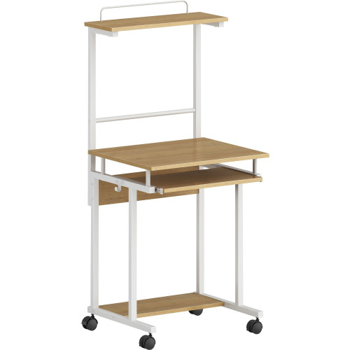 Lorell Mobile Computer Workstation (18244) - Mycitystee