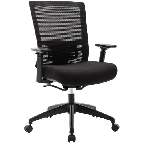 Lorell Mesh Mid-back Chair (62626) - Mycitystee