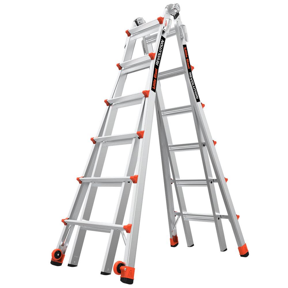 Revolution M26 Aluminum Type 1A Telescoping Multi-Position Ladder - Mycitystee