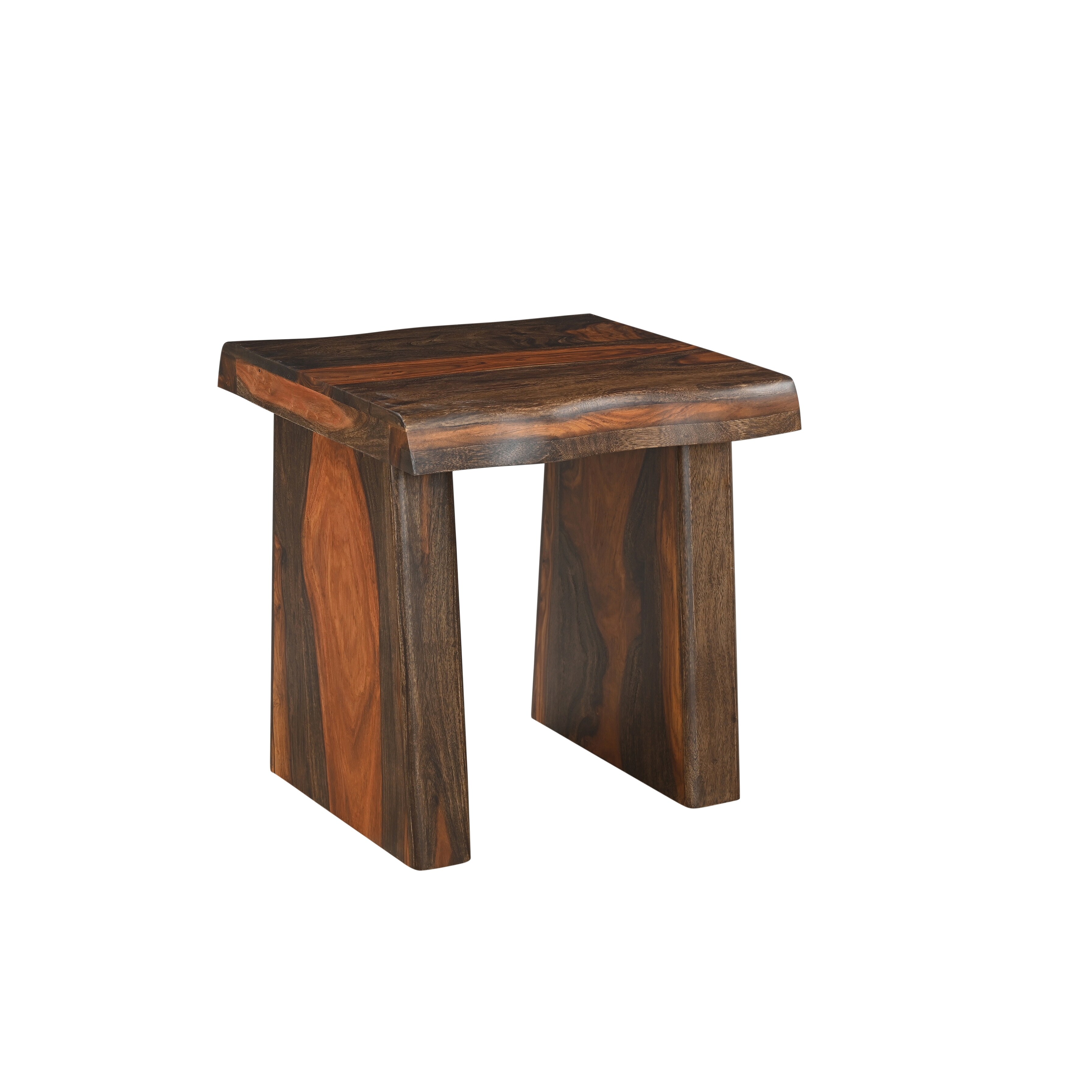 Avenue Live Edge Wood End Table - Mycitystee