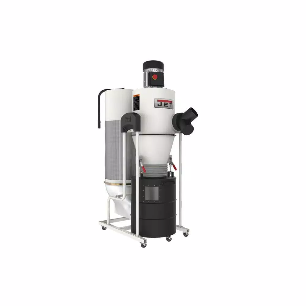 Jet JCDC-1.5 1.5HP 115-Volt Cyclone Dust Collector and#8211; XDC Depot - Mycitystee