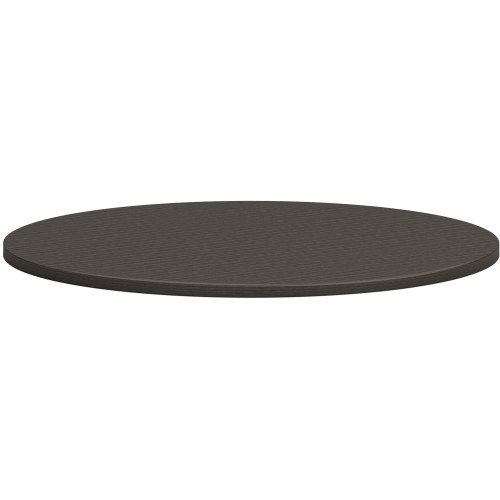 HON Mod Round Slate Teak Conference Tabletop (TBL42RNDLS1) - Mycitystee
