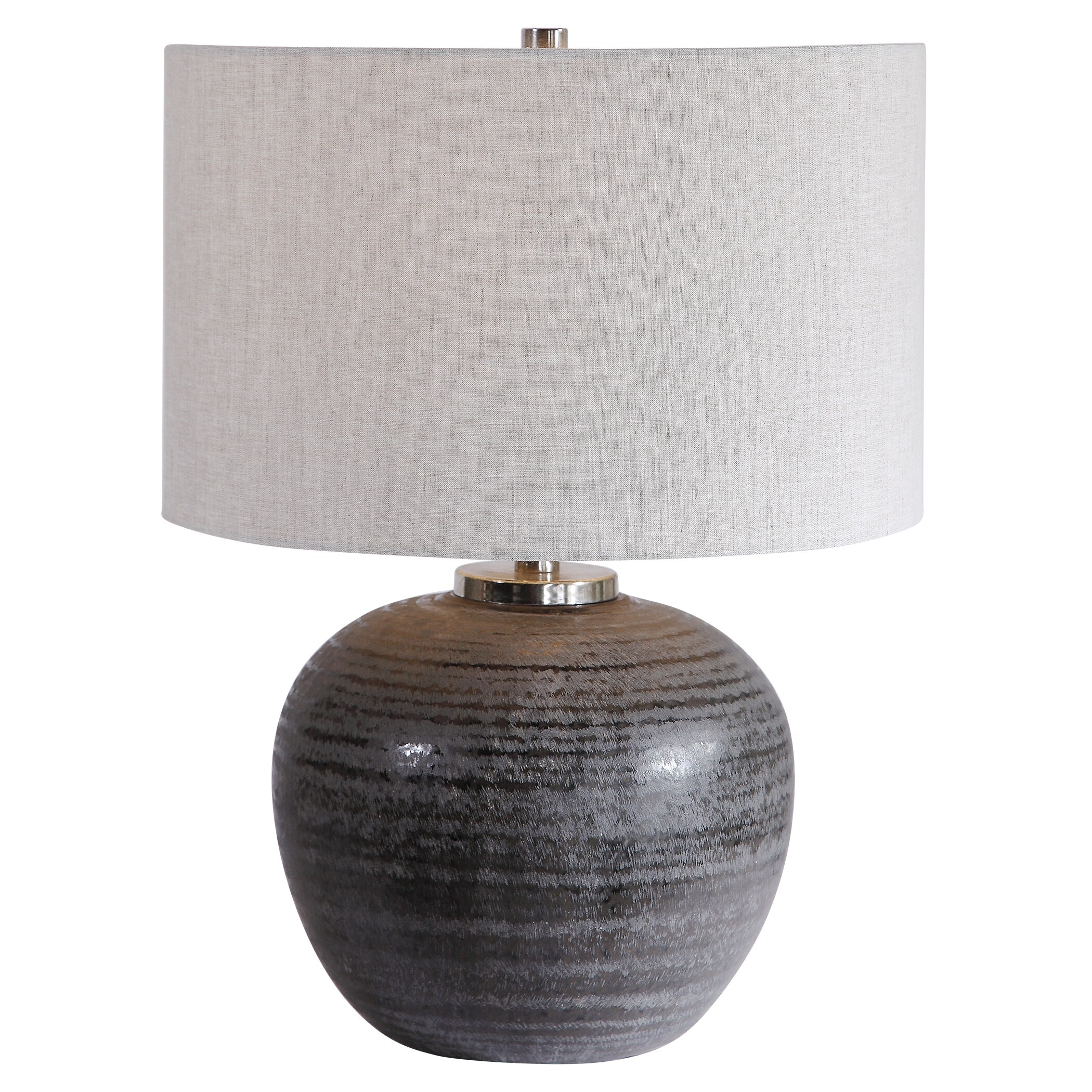 Uttermost Mikkel Charcoal Table Lamp - Mycitystee