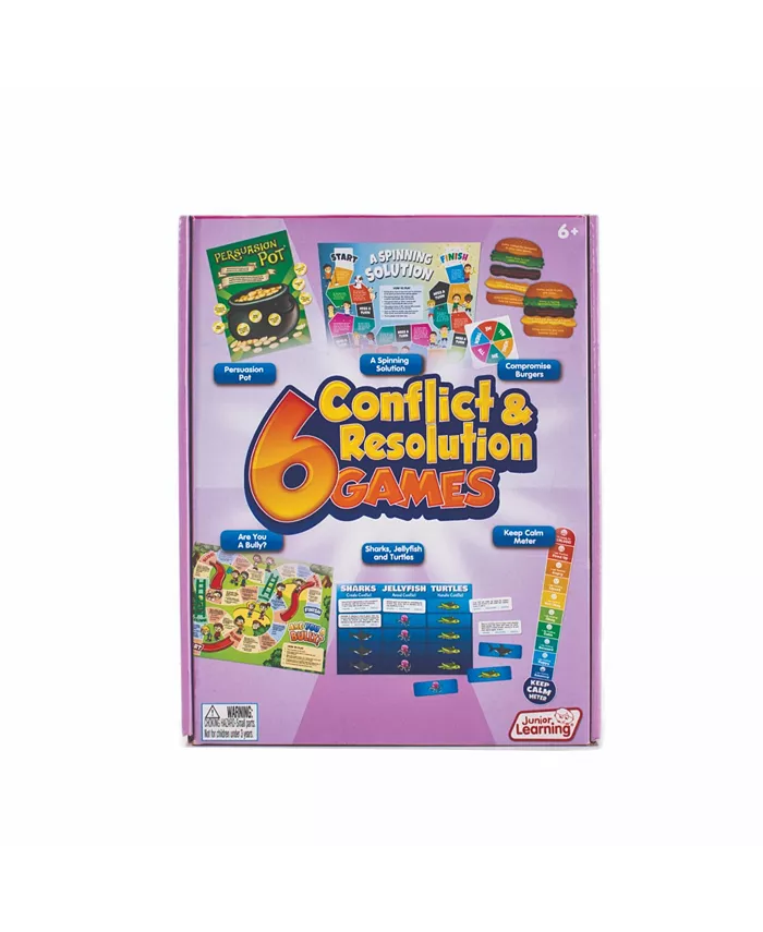 Redbox Junior Learning 6 Conflict and Resolution Games - Educational Games - Mycitystee