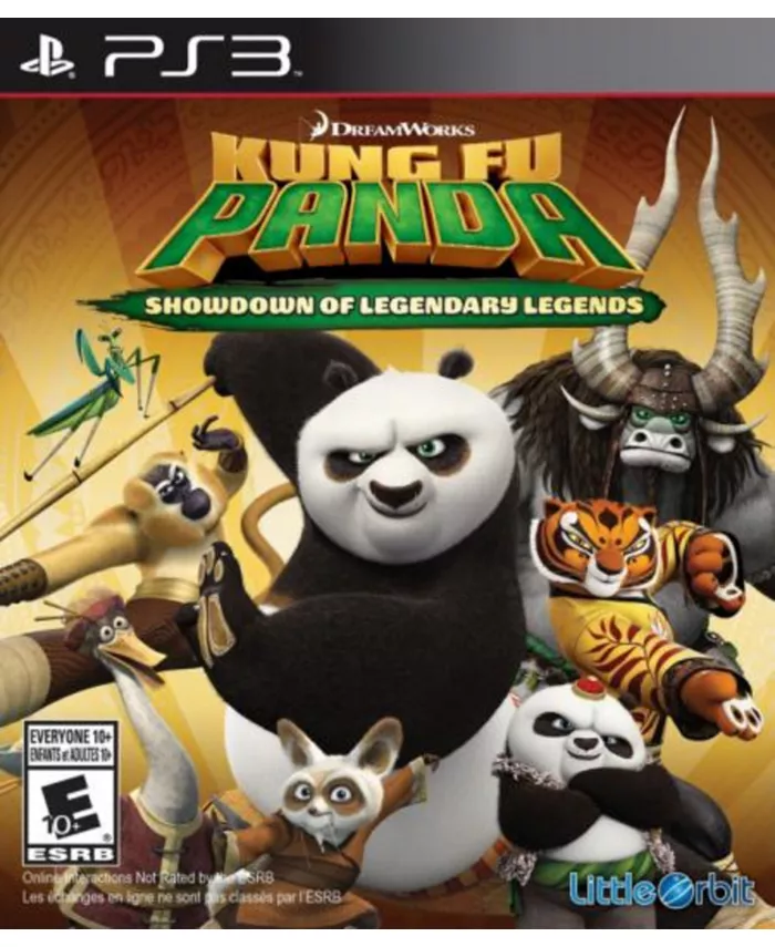 Little Orbit Kung Fu Panda: Showdown of Legendary Legends - Playstation 3 - Mycitystee