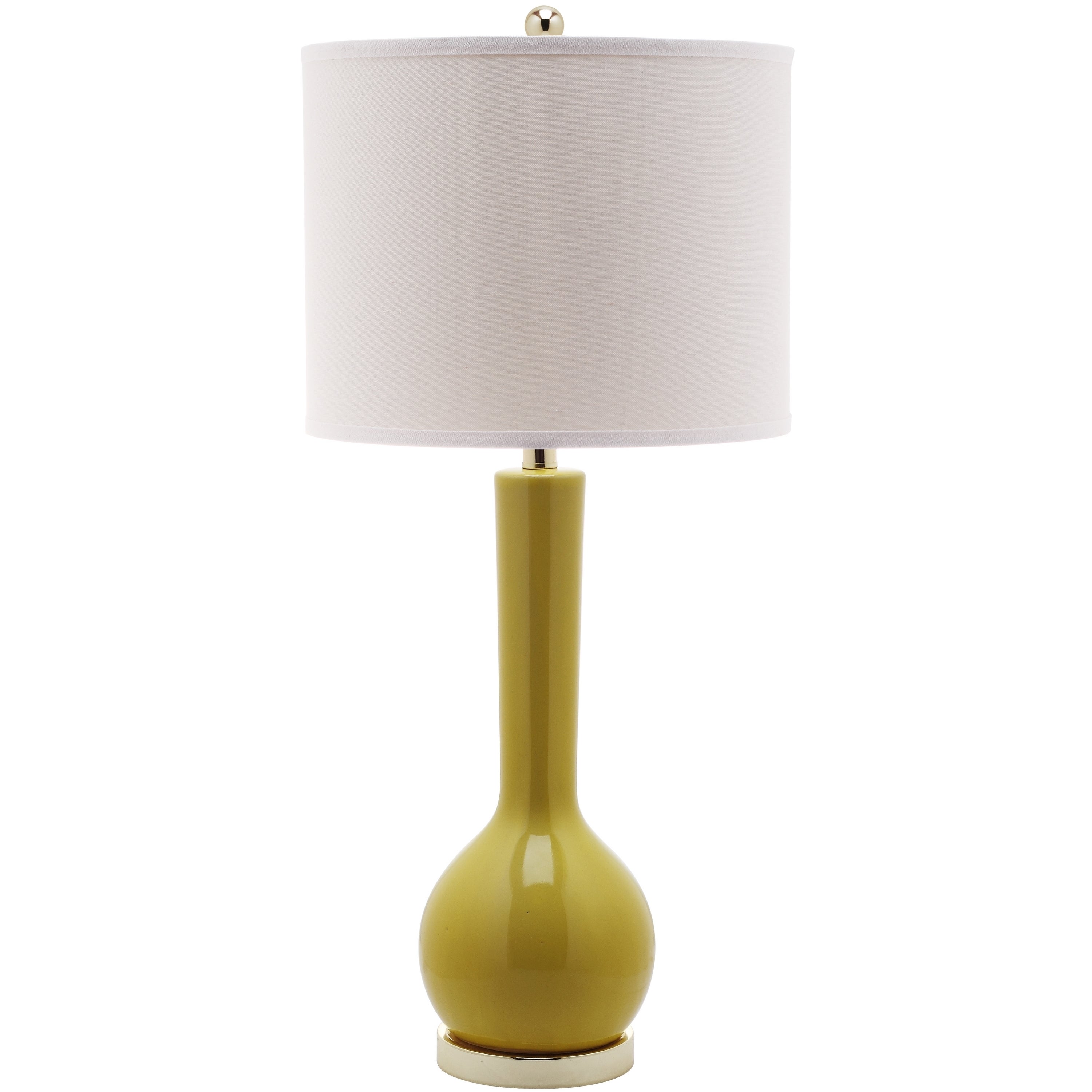 SAFAVIEH Lighting 31-inch Mae Long Neck Ceramic Table Lamp - 14