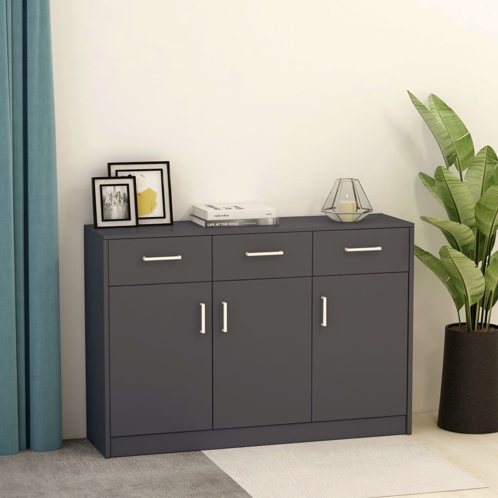 vidaXL Sideboard Gray 43.3