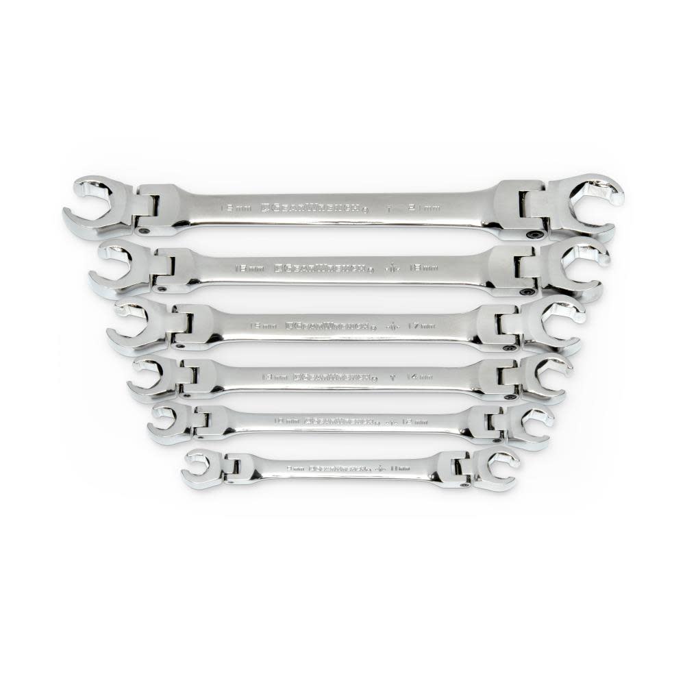 GEARWRENCH Flare Nut Wrench Set 6 Pc. Metric Flex 81911D from GEARWRENCH - Mycitystee