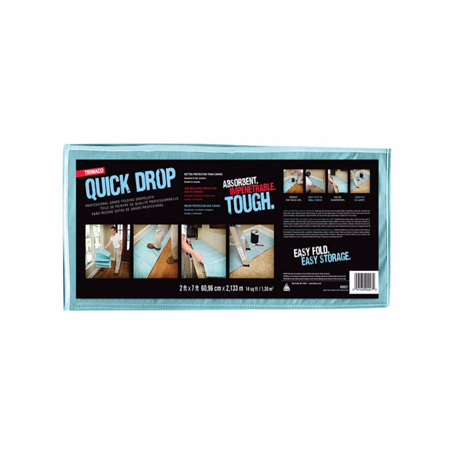Quick Drop 2 ft. W X 7 ft. L Drop Cloth 1 pk - Mycitystee