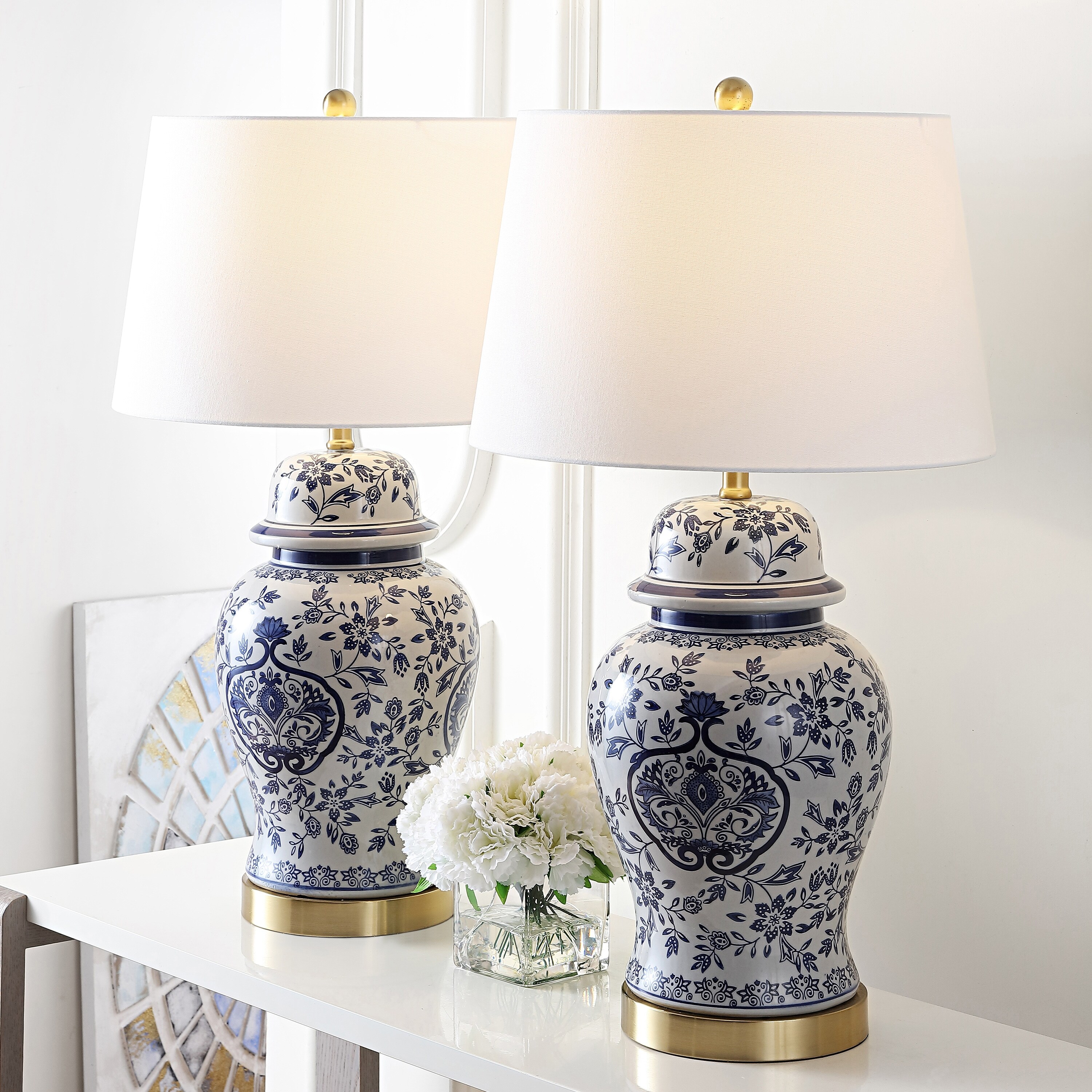 SAFAVIEH Lighting Ariadne 28-inch LED Table Lamp (Set of 2) - 16
