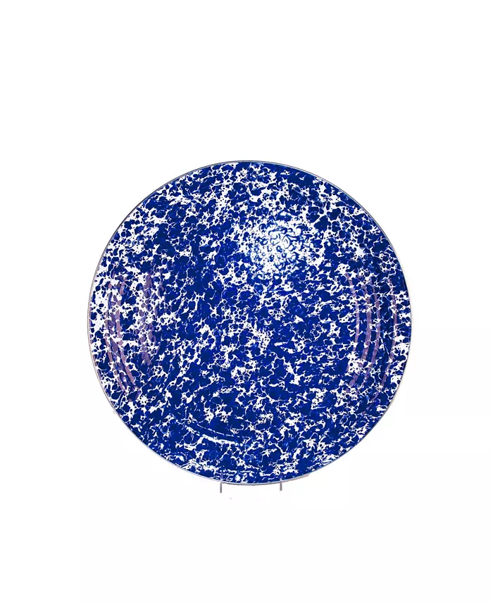 Golden Rabbit Cobalt Swirl Enamelware Collection 15.5