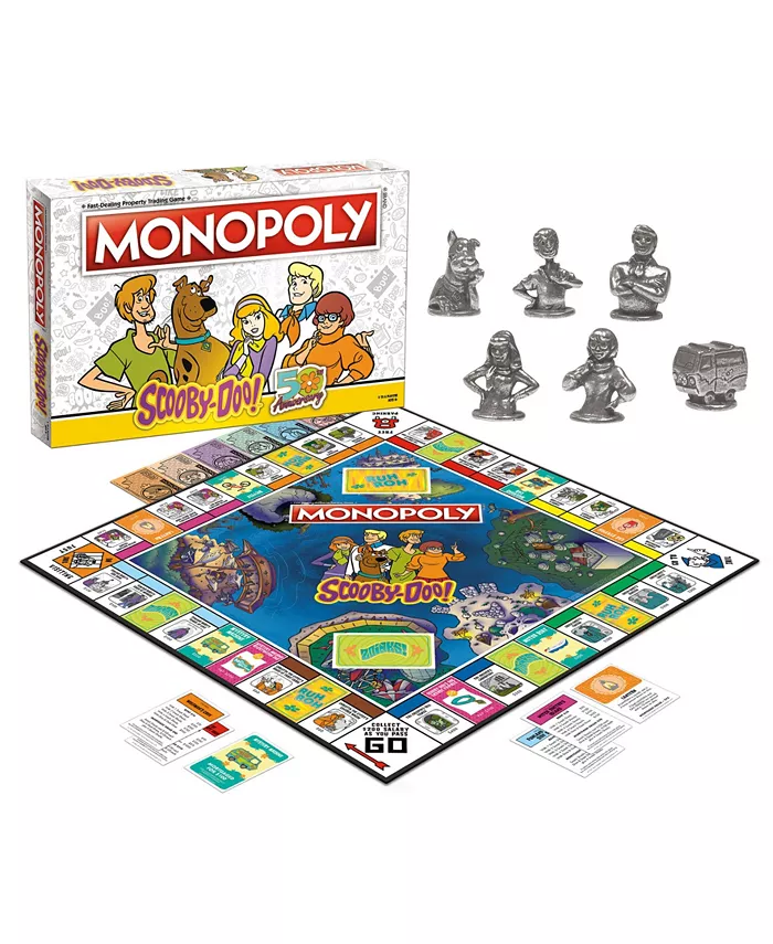 USAopoly Monopoly Scooby Doo Game - Mycitystee