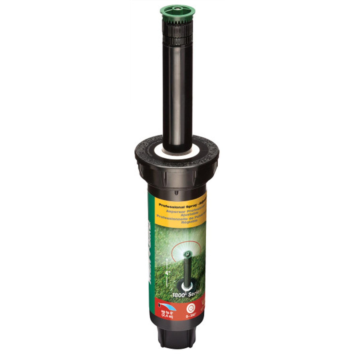 Rain Bird 1800 Series 4 in. H Adjustable Pop-Up Sprinkler - Mycitystee
