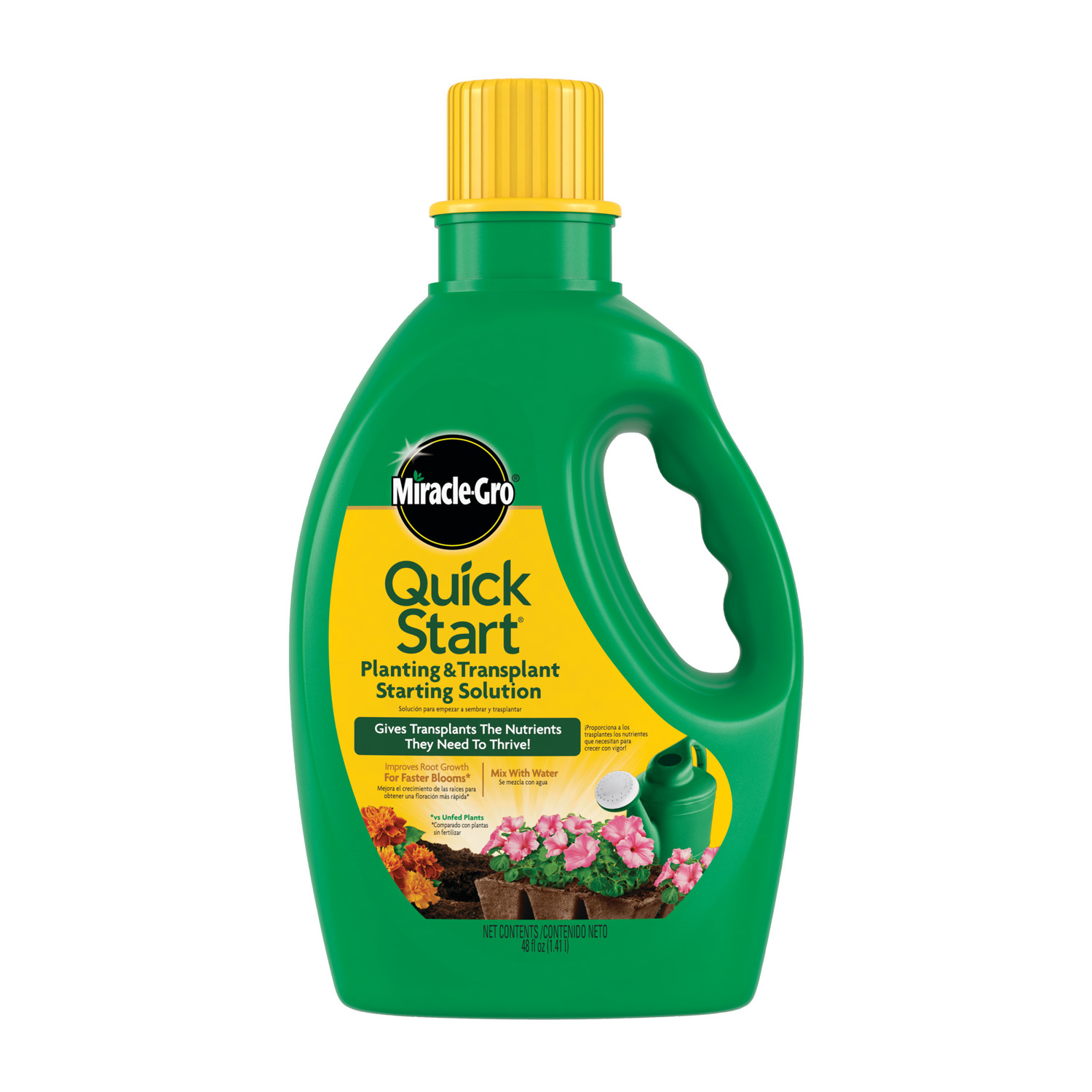 Miracle-Gro Quick Start Liquid Root Feeder 48 oz - Mycitystee