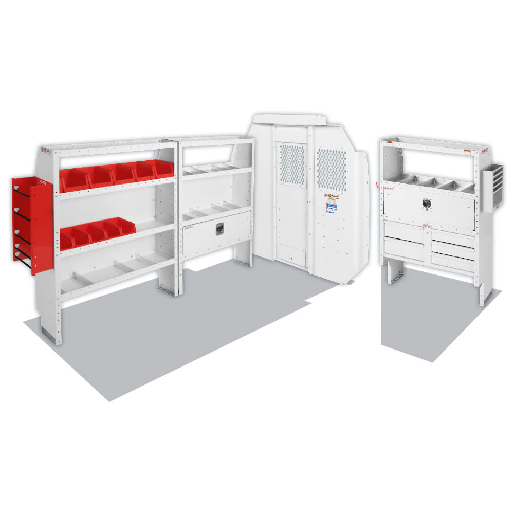Electrical Contractor Package for High-Roof, 118 Inch Wheel Base RAM ProMaster Vans - Mycitystee