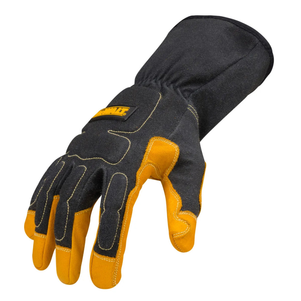 DEWALT Welding Gloves Small Black/Yellow Premium Leather MIG/TIG DXMF02051SM from DEWALT - Mycitystee