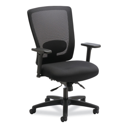 Alera Envy Series Mesh Mid-Back Multifunction Chair， Supports Up to 250 lb， 17