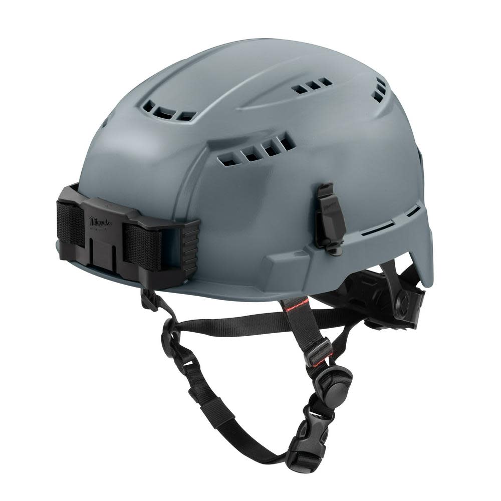 Milwaukee Gray Vented Helmet with BOLT Type 2 Class C 48-73-1334 from Milwaukee - Mycitystee