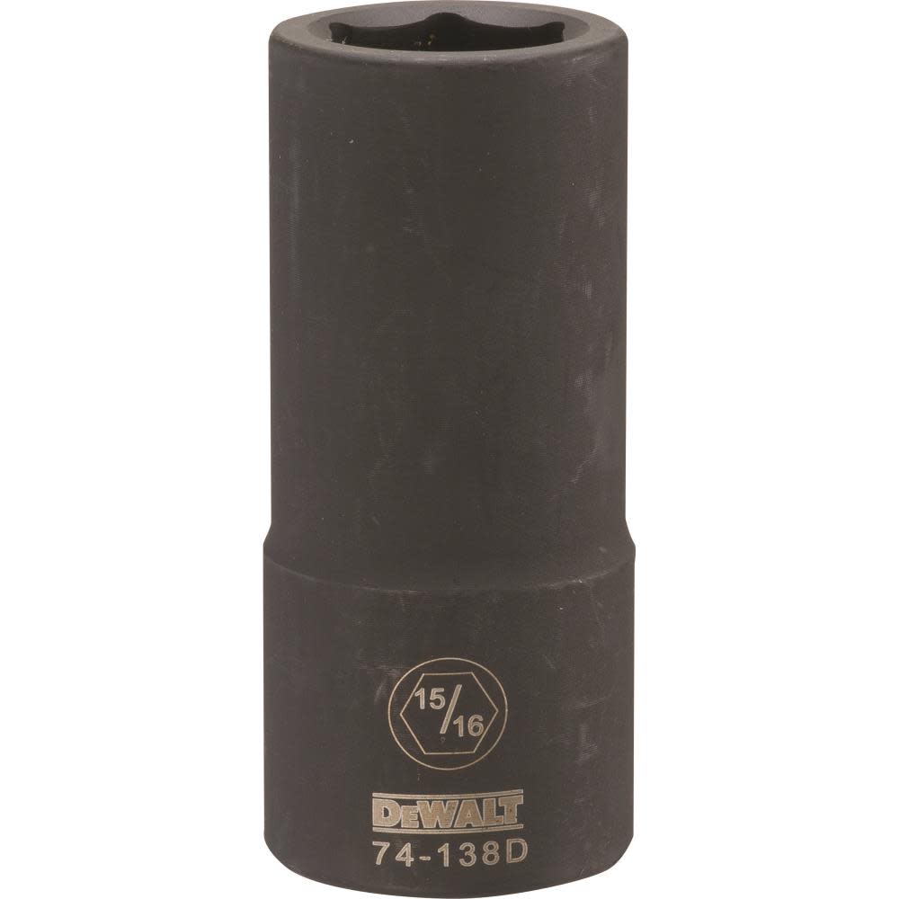 DEWALT 3/4 Drive X 15/16 6PT Deep Impact Socket DWMT74138OSP from DEWALT - Mycitystee