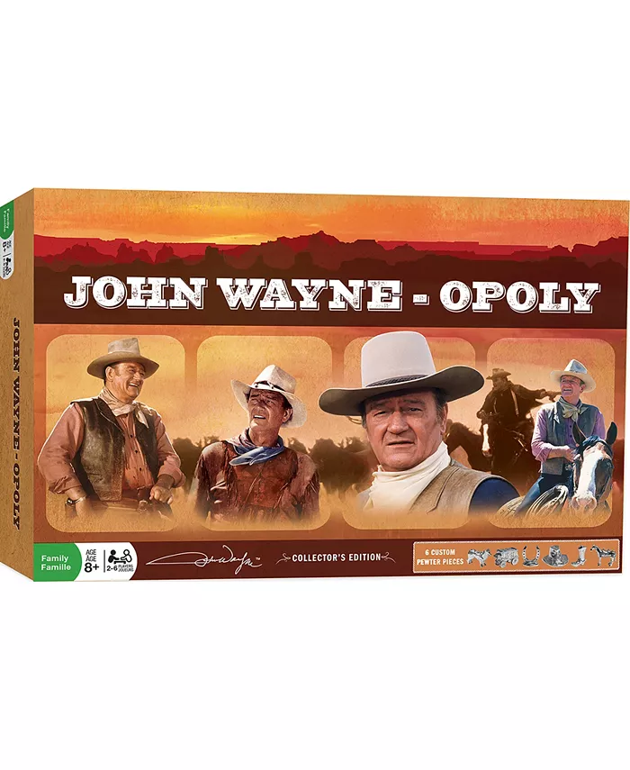 MasterPieces Puzzles MasterPieces Puzzle Company John Wayne-Opoly Collector's Edition Set - Mycitystee