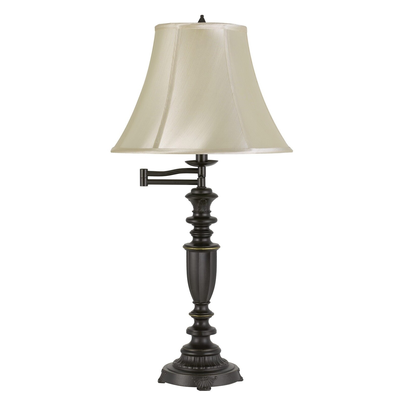 Mayo Aluminum Casted Swing Arm Table Lamp - 30 Inches - Mycitystee