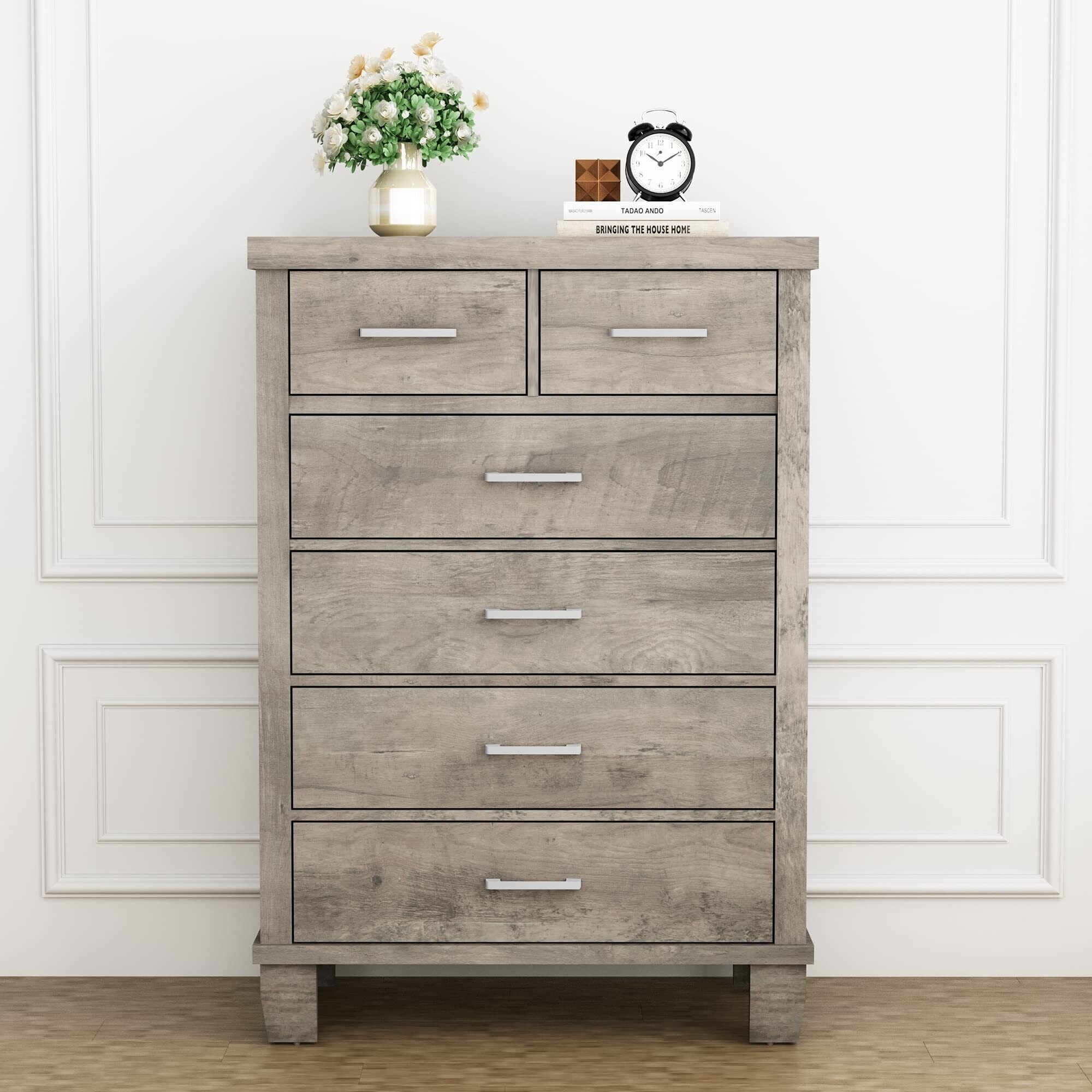 Dresser for Bedroom with 6 Drawers - - 37980804 - Mycitystee