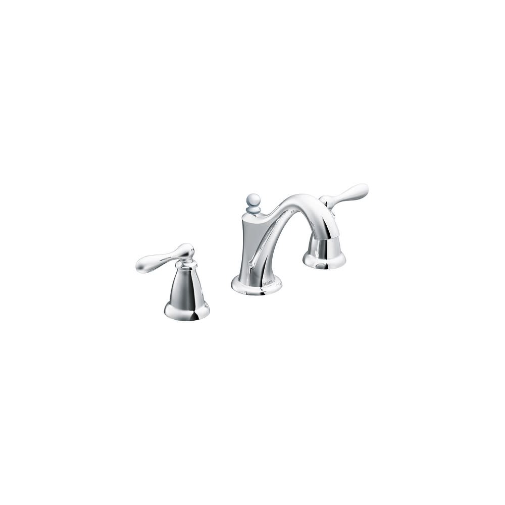 Moen Caldwell Bathroom Lavatory Faucet Chrome 2 Handle High Arc - Mycitystee