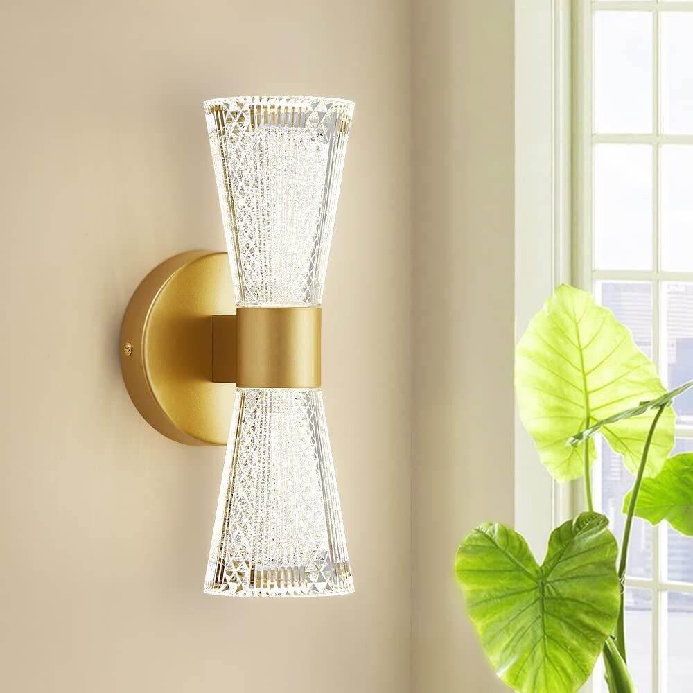 Deyidn 12W LED Bathroom Light with Texture of Crystal - N/A - Mycitystee