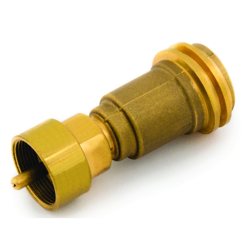GrillPro 11052 Propane Tank Adapter， Brass - Mycitystee