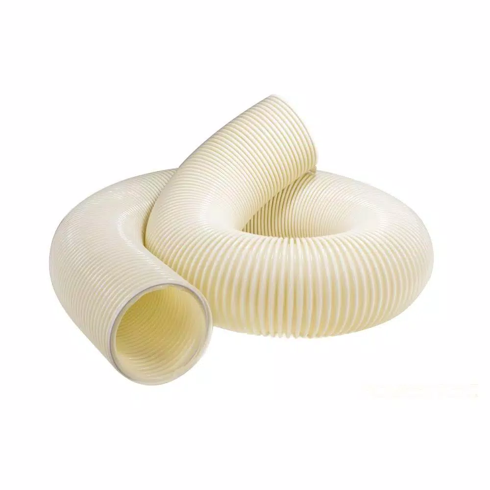 POWERTEC 2-1/2 in. x 10 ft. Anti Static Flexible PVC Dust Collection Hose and#8211; XDC Depot - Mycitystee