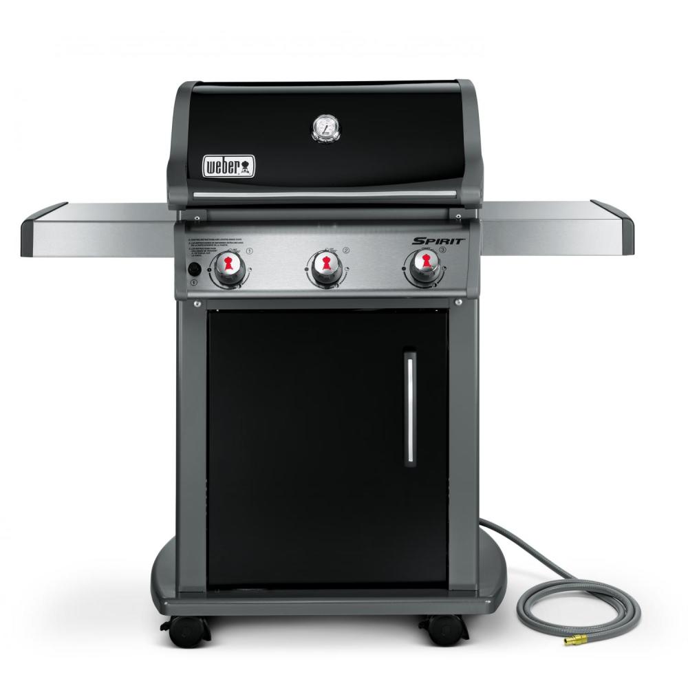 Spirit E-310 3 Burner Black Natural Gas Grill - Mycitystee