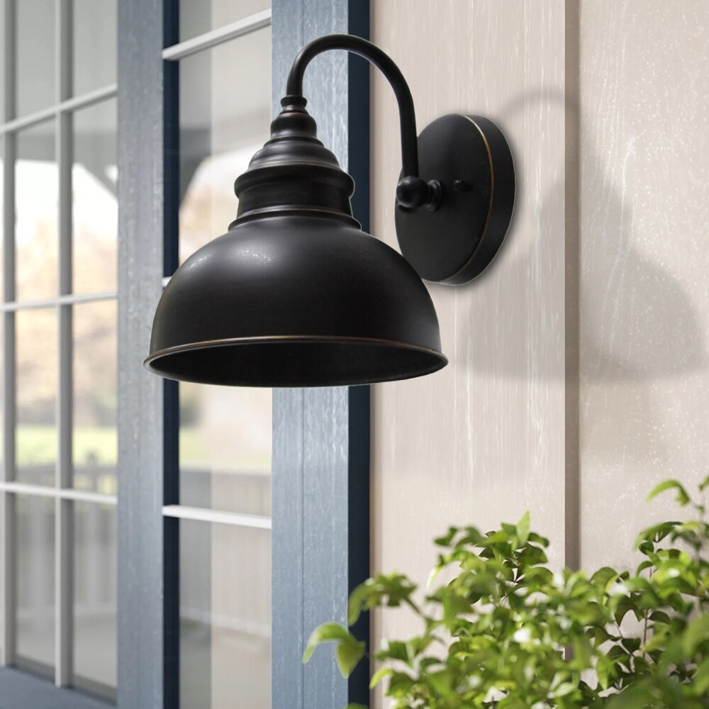 Atara 1 Light Outdoor Wall Mounted Lighting In Oil Rubbed Bronze Finish Oil Rubbed Bronze Finish - Oil Rubbed Bronze Shopping - The Best Deals on Outd - Mycitystee