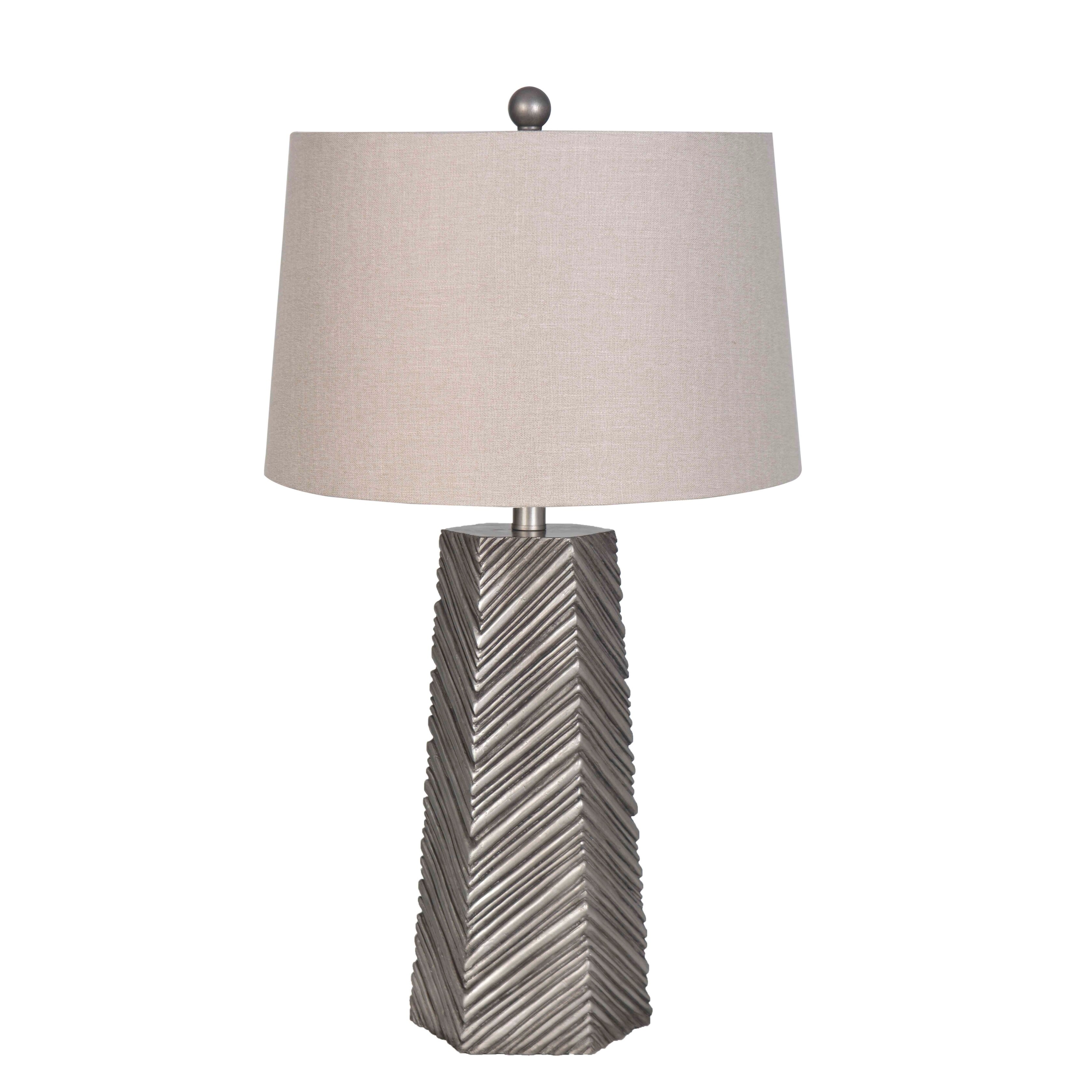 Lamps Per Se 28.25-inch Antique Silver Table Lamp (Set of 2) - Mycitystee