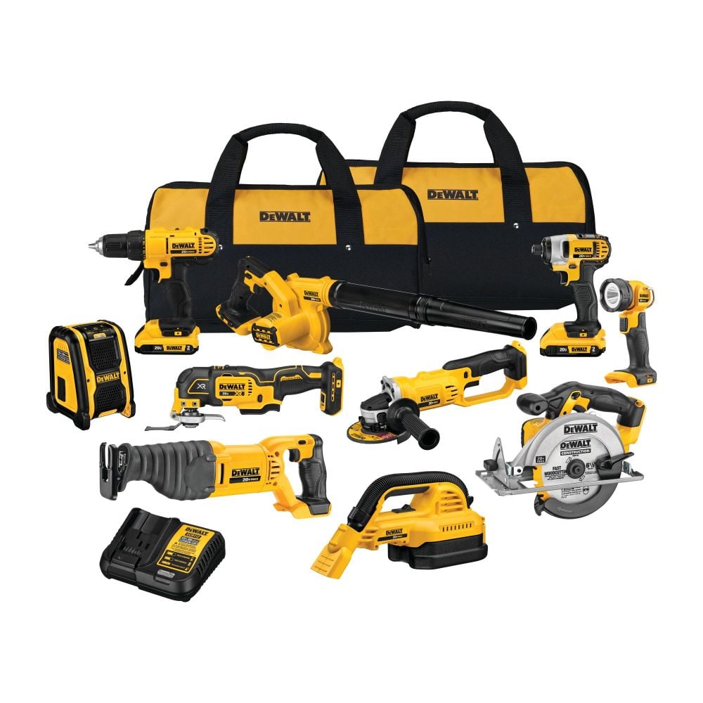 DEWALT 20V MAX 10 Tool Combo Kit DCK1020D2 from DEWALT - Mycitystee