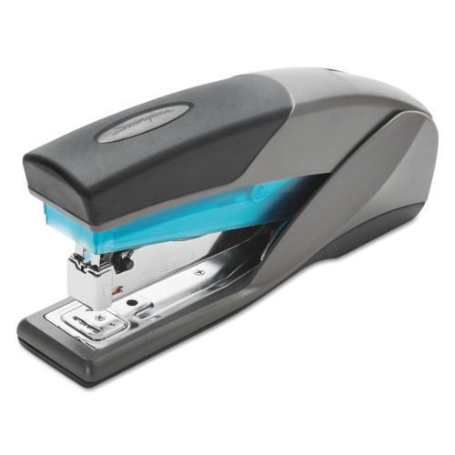 Swingline Optima 25 Reduced Effort Stapler， 25-Sheet Capacity， Slate Gray/Blue (66404) - Mycitystee